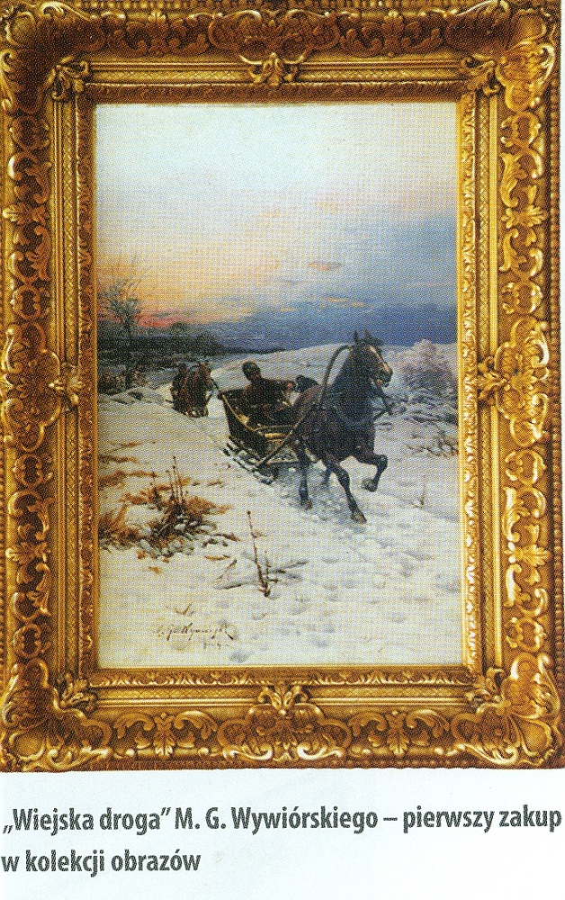 Wiejska Droga - M.G. Wywiorskiego - pierwszy zakup w kolekcji obrazow