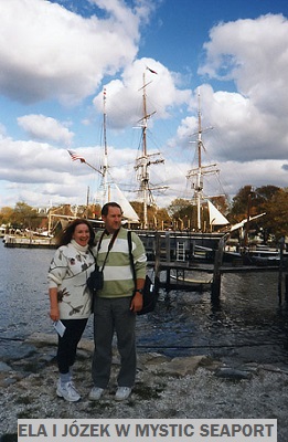 21-Ela i Jozek w Mystic Seaport