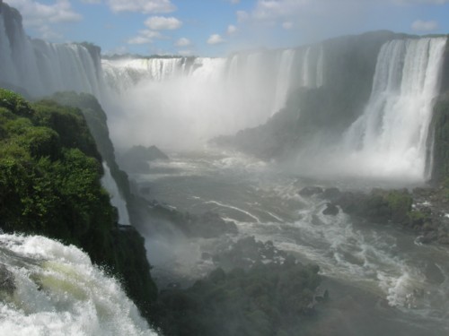 07-Wodospad Iquacu widziany od strony brazylijskiej-Brazylia