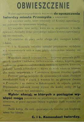 05-Obwieszczenie komendanta twierdzy-1914