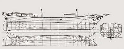 08-Rysunek konstrukcyjny brygantyny 1858r
