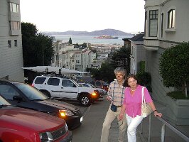 22-Ela i Stefan w San Francisco. Widok na Zatoke oraz Alcatraz